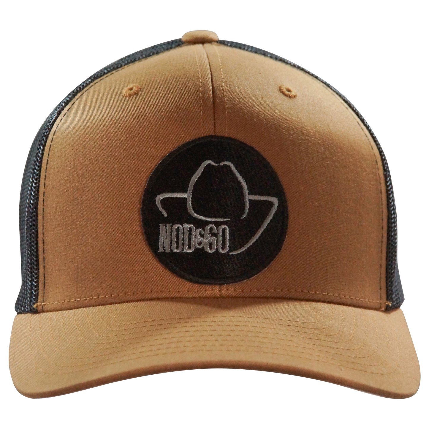 N&G Icon Circle Patch Sand/Black